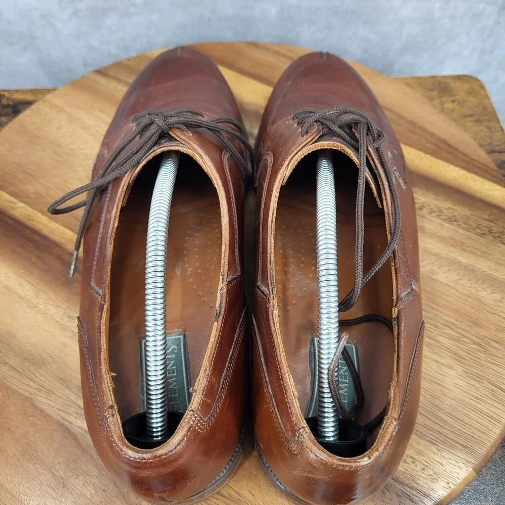 Bostonian Elements‎ Oxford Shoes Mens 12 M Brown Leather Dress Shoes USA Derby